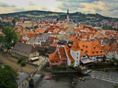 Český Krumlov látkép