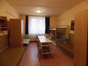 tanulói hálószoba