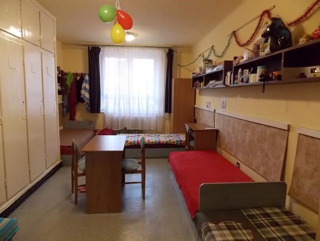 tanulói hálószoba